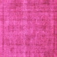 thumbnail image 1 of Ahgly Company Indoor Square Abstract Pink Modern Area Rugs, 4' Square, 1 of 4