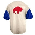 thumbnail image 3 of Men's-Fanatics  Cream Buffalo Bills Vintage Full-Button Short Sleeve Top, 3 of 3