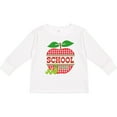 thumbnail image 3 of Inktastic Apple School is Cool Girls Long Sleeve Toddler T-Shirt, 3 of 5