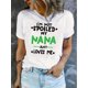 thumbnail image 1 of Camiseta informal con estampado de estrellas para mujer: cómoda camiseta de manga corta con cuello redondo, perfecta para verano y vacaciones. Camisetas de ocio., 1 of 7