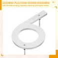 thumbnail image 3 of Uxcell House Number, House Address Numbers Sign Large Floating, Number 6, 3 of 6