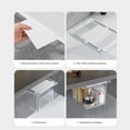 thumbnail image 6 of Storage Rack Clearance, Ongmies Under-Desk Drawer Organizer | Slide-Out Pencil & Makeup Holder | Self-Adhesive Stationery Organizer for Desk Drawers, 6 of 9