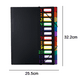thumbnail image 2 of Carpeta de clasificación de arcoíris de 12 capas para almacenamiento de archivos de libros de información a4 multicapa, 2 of 5