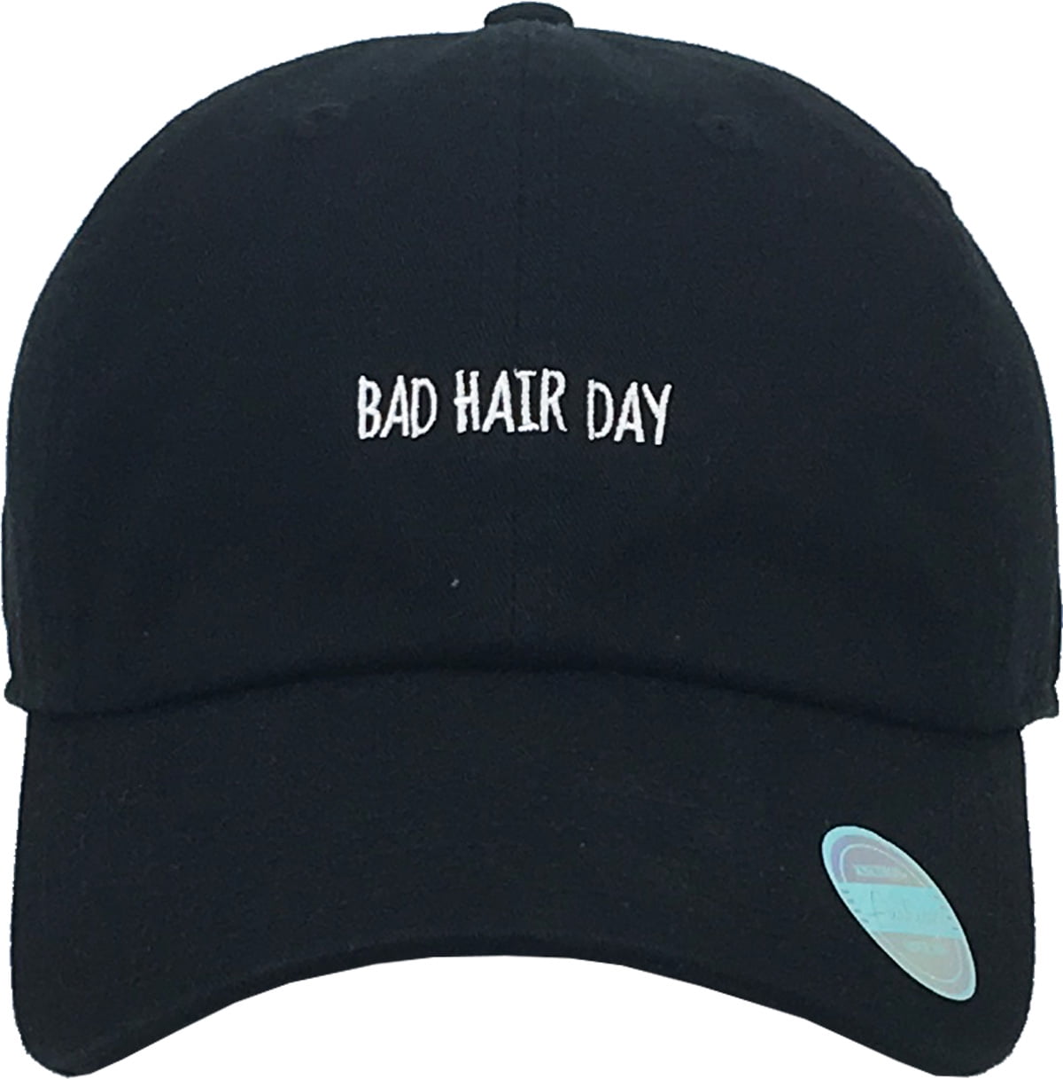 Bad Hair Day Medium Denim Dad Hat 