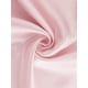 thumbnail image 5 of INSPIRAR CHIC Conjunto de Pijama de Satén de Seda para Mujeres, Top de Cuello Redondo de Manga Corta con Bolsillo Frontal y Pantalones Cortos con Cuerda, Ropa de Dormir XL Rosa, 5 of 5
