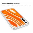 thumbnail image 2 of Deep Orange Groovy Swirls Case for Samsung Galaxy S23 ,Aesthetic Art Design Pattern TPU Shock Proof Cover Case, 2 of 6