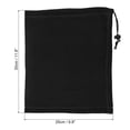 thumbnail image 2 of Unique Bargains Winter Neck Warmer, 2 Pack Drawstring Warm Face Scarf Windproof Neck Gaiter, Black, Dark Gray, 2 of 7