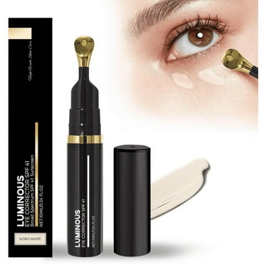 Luminous Eye Corrector Spf 41 - Under Eye Concealer for Dark Circles - Dermatology Luminous Eye Corrector - Anti-Aging Tinted Eye Cream 10ML/0.34 FL.OZ(Ivory)