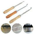 thumbnail image 3 of 3pcs Stainless Steel Range Hood Wind Wheel Scraper Kitchen Cleaning Tools, 3 of 8