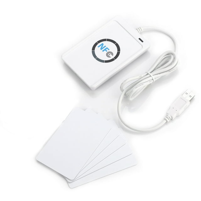 Lector/escritor RFID NFC ACR122U ISO 14443A/B Software libre en blanco