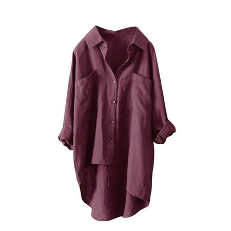 High low button down shirt hotsell