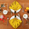 thumbnail image 4 of GZHJMY Sunflower Cloth Napkins Set of 1,Reusable Washable Polyester Dinner Table Napkins for Kitchen,Dining,Restaurant,Party Decoration, 4 of 7