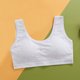 thumbnail image 5 of Odeerbi 2 Pack Niñas Bras de Entrenamiento 10-16 Años, Bras Deportivos Sin Alambre de Algodón Con Almohadillas Ropa Interior de Desarrollo de La Pubertad Respirable, 5 of 6