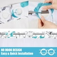 Hookless Shower Curtains With Snap In Liner Ikfashoni Hookless Shower Curtain with Snap in Liner and Window Curtain