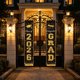 thumbnail image 5 of 2026 Graduation Porch Banners Class Of 2026 Congrats GRAD Door Signs For High School College Graduation Party Decorations Outdoor Indoor Blacks Edition, 5 of 6