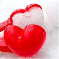 thumbnail image 4 of Clip para Bolas Nieve Con Forma Amor para Molde Arena para Nieve Invierno Al Azar (rojo), 4 of 5