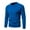 Blue, variant on IROINNID Men's Sweater Round Neck Long Sleeve Jumper Mid-Length Solid Color Leisure Pullover Autumn And Winter Sweater Bottom Sweater