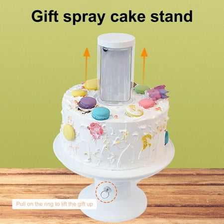 

Biplut Cake Stand Food Grade High Durability Plastic Wedding Cake Stand Dessert Pastry Display Accessory Birthday Gift