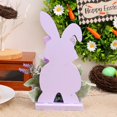 thumbnail image 6 of Dongrere Easter Decorations, Centerpiece Signs, Wooden Decor, Tabletop Party, Spring Summer Holiday, Multicolor, 1 Count, 6 of 7