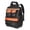 Black, variant on 17-Inch Tool Backpack, Heavy Duty Oxford Tool Bag with Plastic Reinforced Base, Waterproof Contractor Backpack, Black