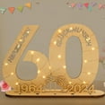 thumbnail image 7 of Lierteer 2024 Birthday Gift Wooden Sign with LED Guest Book Money Gifts Birthday Decora 70, 7 of 7