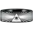 thumbnail image 4 of Eye of Providence Tungsten Carbide Ring, 4 of 7