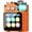 Orange, variant on Mini Bluetooth Speaker, Smart Wireless Portable Speaker with Touchscreen, Loud HD Sound, LED Lights, BT5.4, All In One Small Audio for Home/Outdoor/Travel/Shower/Party/Beach/Camping/Hiking/Cycling