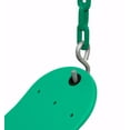 thumbnail image 3 of Machrus Swingan Belt Swing For All Ages - Vinyl Coated Chain - Green, 3 of 7