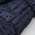 thumbnail image 7 of Tfken Hoodie Coat For Girls Fall Winter Fleece Zip Up Coats With Pockets Casual Lightweight Warm Kids Classic Clothes Outerwear Size 2-3 Years Blue, 7 of 7