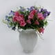 thumbnail image 4 of Advancent Flor falsa Plantas de plástico Colgante de pared Artesanía Decoraciones al aire libre Morning Glory Flores artificiales Tamaño compacto Flores artificiales Azul claro Advancent HA070581-02, 4 of 6