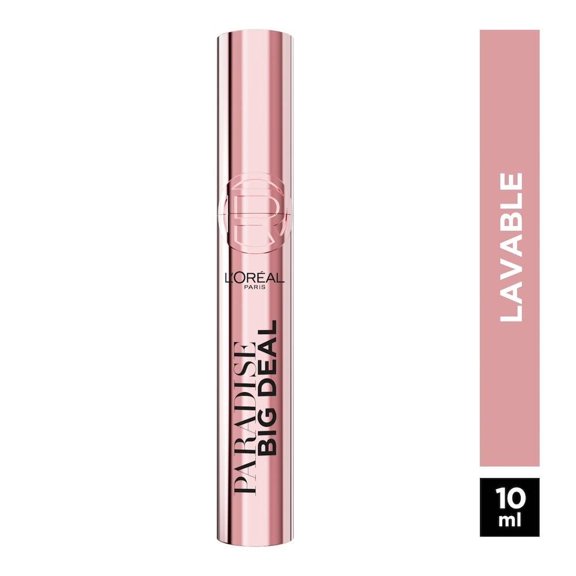 Mascara de pestañas L'Oréal black lavable de 10 ml