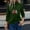 Green, variant on Hatchima Sweatshirt for Women,Women's Round Neck Christmas Printed Color Fashion Top,Long Sleeve Top Sweatshirts