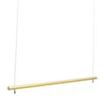 thumbnail image 5 of Durable Garment Hanging Rail Clothes Rack Dress Hanging Rod W/ Adjustable Chain, 5 of 11