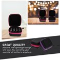 thumbnail image 4 of KAKOWELY Essential Oil Bottle Bag 1 Pc Convenient Travel Storage Box for Essential Oil Bottles (Assorted Color)3.74"X3.15"X2.17", 4 of 5