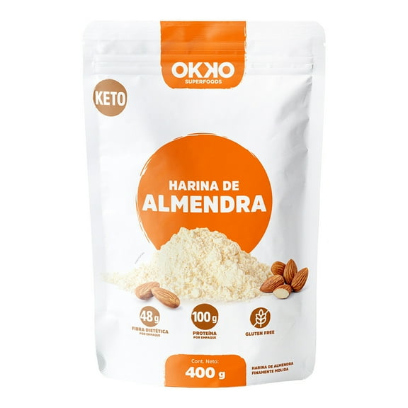 Harina de almendra Okko Superfoods 400 g