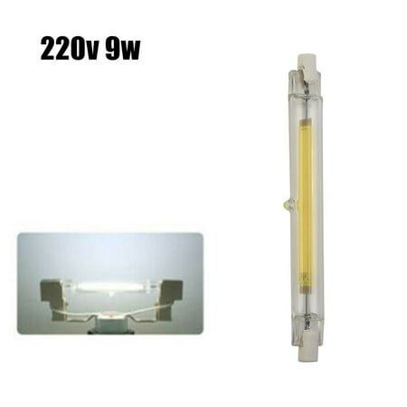 

Cob R7S LED Glass 5W 78Mm/9W 118mm Dimmable Replace Halogen Tube 220V/110V