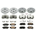 thumbnail image 2 of PowerStop Front and Rear Stock Replacement Brake Pad and Rotor Kit with Calipers Fits: PONTIAC Select Models KCOE1587A, 2 of 5