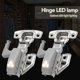 thumbnail image 3 of 10 Pcs Hinge Lights Universal Cabinet Light Warm White Color For Kitchen Home Furniture Cabinet Cupboard Door without hinge, 3 of 4
