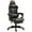 22#Brown, variant on DUOSONG Vinsetto Velvet Home Office Chair, Button Tufted Desk Chair With Padded Armrests, Adjustable Height And Swivel Wheels, Dark Gray DARK GREY Polyester Furniture Office Office Chairs
