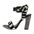 thumbnail image 2 of DKNY Terah Women's Heels Black/White Size 8 M, 2 of 8