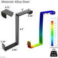 thumbnail image 5 of General Garage Ceiling Hook - Steel, 100% Steel, 2 Pack, Z Style, 2 inches, 8 inches, 4 inches, 35 pounds, Ceiling, Rack, S Hooks, Garage Storage and Organization, 5 of 13