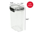thumbnail image 5 of SharpChef Airtight Food Storage Container with Dispenser & Date Indicator, Easy locking lids, Kitchen Pantry Organization and Storage, BPA-Free - 2 Pack, 5 of 5