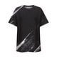 thumbnail image 3 of Blusa informal de manga corta con estampado de teñido anudado y cuello redondo para mujer OAVQHLG3B Store lin121212, 3 of 4