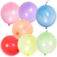 thumbnail image 2 of 50pcs Decorative Party Balloon Elastic Latex Balloons Kids Punch Ball Toys Party Birthday Supplies (Red), 2 of 6