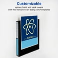 thumbnail image 5 of (3 pack) Avery Durable Reference Vinyl EZ-Turn Ring View Binder, 1" Capacity, 5 of 10