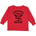 thumbnail image 3 of Inktastic Handpicked for Earth By My Pappy in Heaven with Angel Wings Boys or Girls Long Sleeve Toddler T-Shirt, 3 of 5