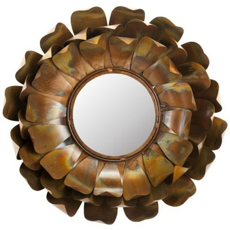 Safavieh MIR3003 19.3" Diameter Circular Mirror from the Lotus Collection