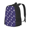 thumbnail image 1 of Balery Astronaut Rabbit Mochila para hombre y mujer - Tela Oxford 600D resistente - Gran capacidad, resistente al agua, ideal para la escuela, viajes y senderismo, 1 of 6