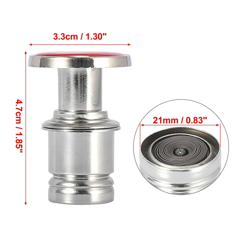 Unique Bargains 2pcs Universal Car Auto Cigarette Lighter Plug Cover Replacement Accessories Button Lighters 12V