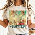 thumbnail image 2 of Summer Never Ends T-Shirt, Vintage White and Natural Van Tee, 2 of 8
